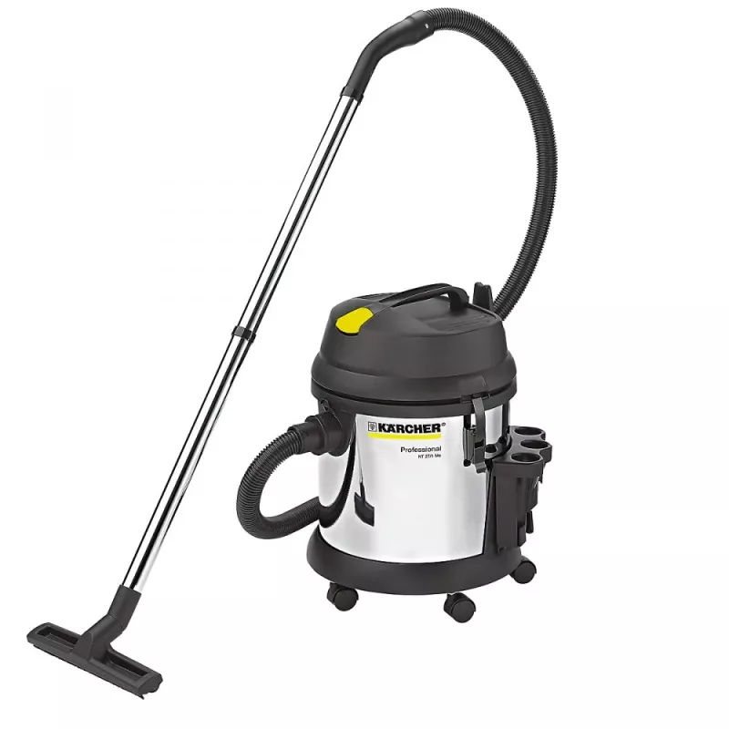 Aspirador de agua y polvo Kärcher NT 27/1 Me Adv — depósito metálico de 27 litros, 1380 W, 20 kPa de vacío