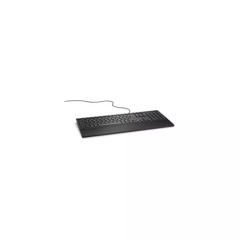Teclado con cable de tamaño completo Dell KB216 — QWERTY distribución nórdica, negro, USB