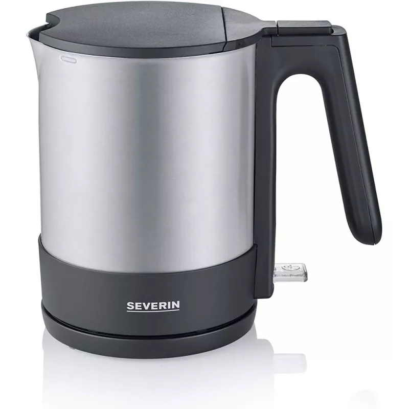 Severin WK 3409 Hervidor de agua 1,7 L Negro - Acero inoxidable 2200 W (WK 3409)