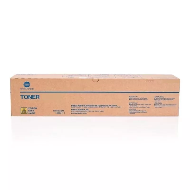 Konica Minolta Tóner Original AAJW352, Magenta, 9000 páginas, TNP-80M, Konica Minolta Bizhub C3320i