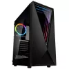 Kolink VOID RGB caja de PC torre, negra, con ventana, ventilador LED, filtro antipolvo
