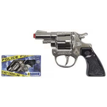 Revólver de policía Pulio pequeño, metal 73/0