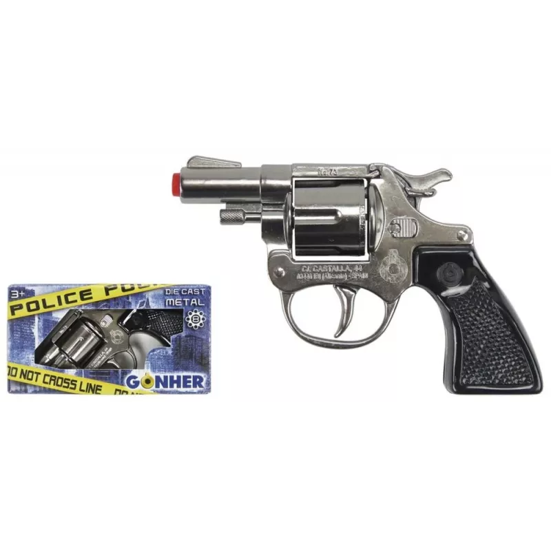 Revólver de policía Pulio pequeño, metal 73/0