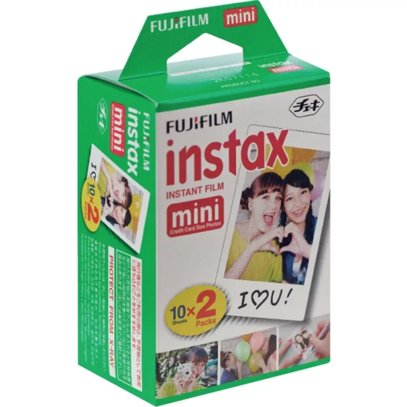 Fujifilm 16567828 película. 2x10 hojas pack=2 para Fujifilm Instax Mini