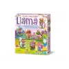 Set educativo de moldeado en yeso 4M Lama 4754 – moldes y materiales para crear figuras de llama