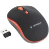 GEMBIRD ratón óptico inalámbrico MUSW-4B-03-R 1600 DPI nano USB negro-rojo