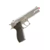 Pistola de dardos de juguete Pulio Police GONHER 45/0 15545 — modelo con mecanismo de resorte de un solo disparo