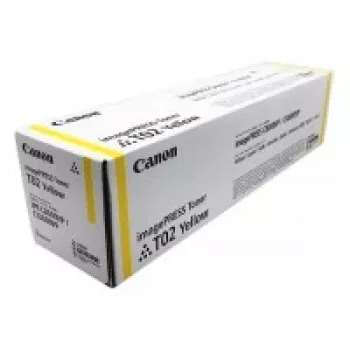 Canon T02 cartucho de tóner 1 ud. original amarillo