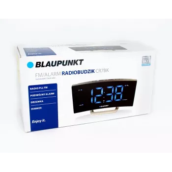 Radio reloj despertador BLAUPUNKT CR7 BK (CR7 BK)
