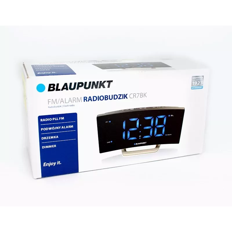 Radio reloj despertador BLAUPUNKT CR7 BK (CR7 BK)