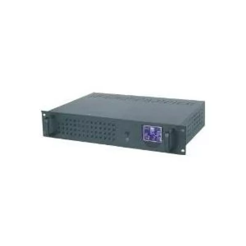 Gembird UPS-RACK-1500 SAI Line-Interactive 1500 VA 900 W, rack 19" 3,4U, 4x IEC C13 230 V, entrada IEC C14, USB, RJ11, LCD, negro