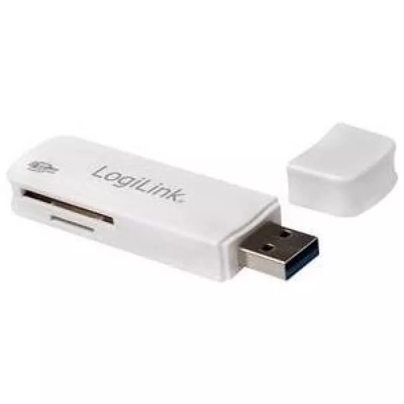 Lector de tarjetas LogiLink CR0034A USB 3.2 Gen 1 (3.1 Gen 1) blanco