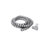 Bridas LogiLink KAB0013 plateadas 2500 mm