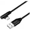 Cable USB LogiLink CU0137 USB 2.0 0,3 M USB A a USB C negro