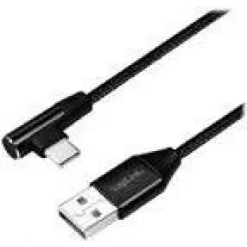 Cable USB LogiLink CU0137 USB 2.0 0,3 M USB A a USB C negro