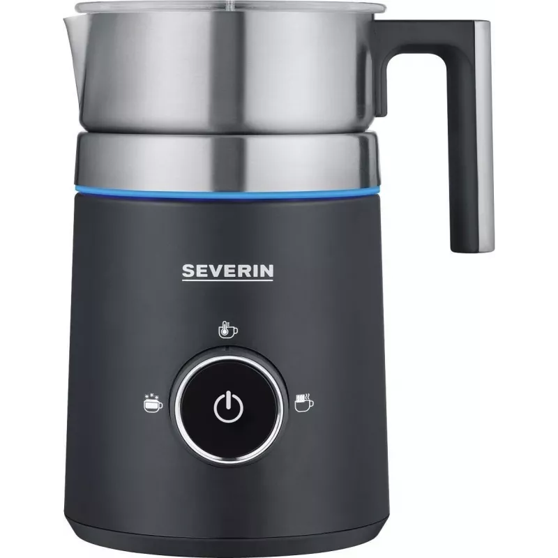 Severin SM 3585 Espumador de leche Espumador de leche automático Negro - Plata (SM3585)