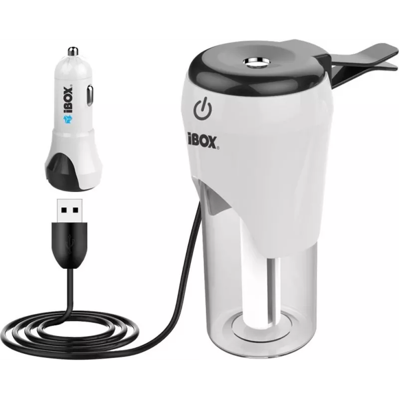 Cargador USB de coche iBox ICCH-01 con humidificador y difusor de aroma