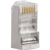 Lanberg PLS-5000 conector de cable RJ-45 acero inoxidable - transparente (PLS-5000)