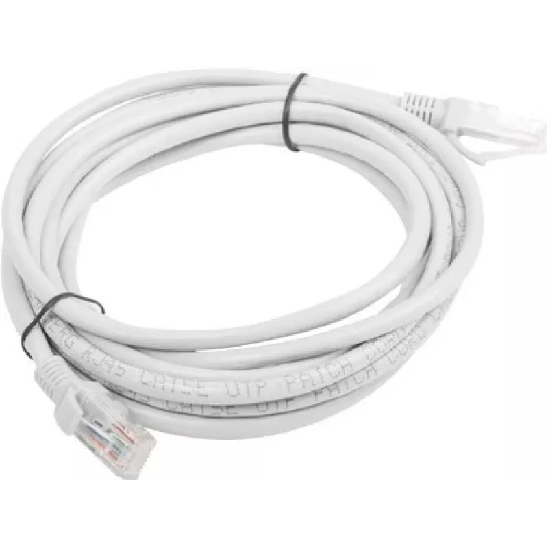 Cable de red LANBERG PCU6-10CC-0300-S Cat6 U/UTP RJ-45, 3 m, gris