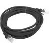 Cable de red UTP Lanberg PCU6-10CC-0300-BK (RJ45 - RJ45, 3m, UTP, Cat. 6, Color Negro) (PCU6-10CC-0300-BK)