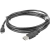 Cable USB 2.0 LANBERG CA-USBM-10CC-0018-BK, Micro-USB B a USB A, 1,8 m, negro