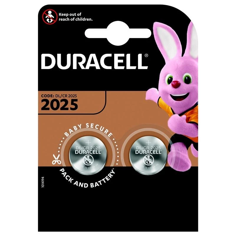 Pilas CR2025 blíster 2 unidades
