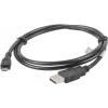 Cable USB Lanberg CA-USBM-10CC-0010-BK USB 2.0 1 m Micro-USB B USB A negro