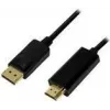 Adaptador de cable de vídeo LogiLink CV0127 2 m DisplayPort HDMI Type-A (Stand