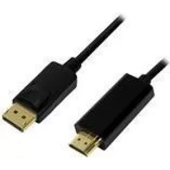 Adaptador de cable de vídeo LogiLink CV0127 2 m DisplayPort HDMI Type-A (Stand