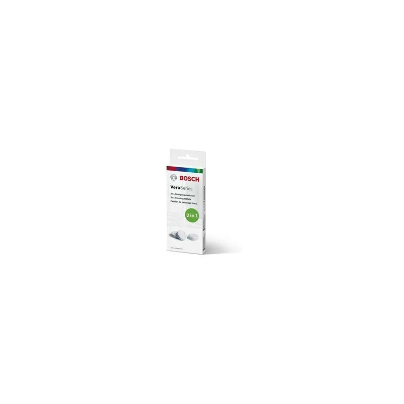 Pastillas limpiadoras Bosch TCZ8001A — blanco, pack de 10, pastillas limpiadoras para electrodomésticos