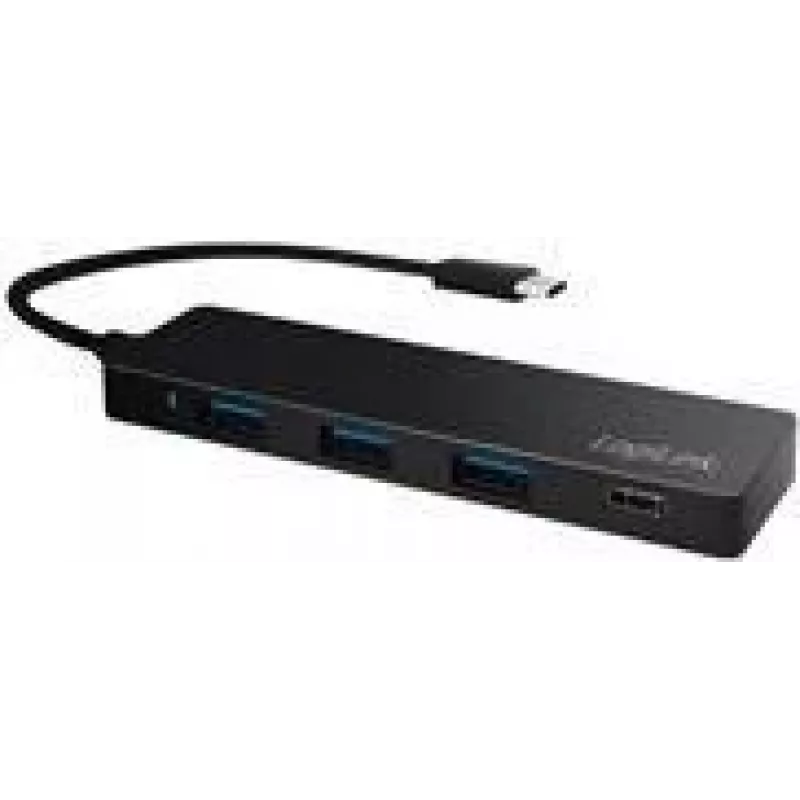 LogiLink UA0311 hub multipuerto USB-C 3.2 Gen 2 4 puertos negro