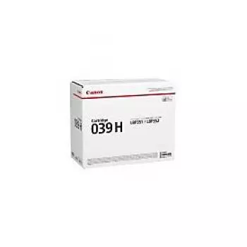 Tóner Canon negro Cartridge 039H 0288C002