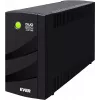 EVER DUO 850 AVR USB - SAI - CA 230 V - 550 vatios - 850 VA - monofásico - 2 x batería 5 Ah - USB - tomas de salida: 6