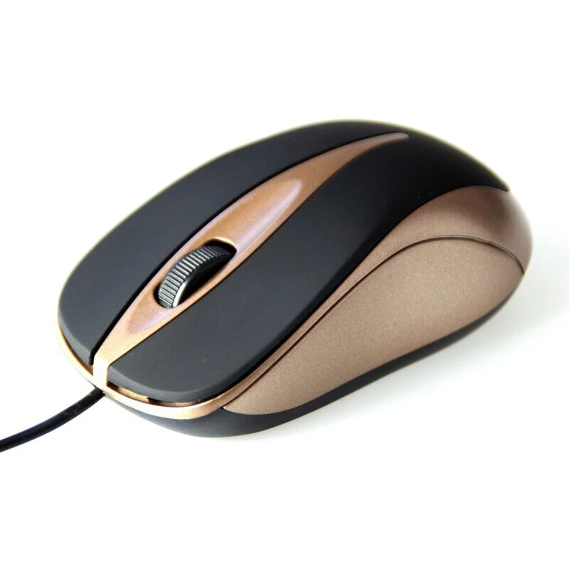PLANO - Ratón óptico 800 Cpi, 3 botones + rueda de desplazamiento, interfaz USB (MT1091MO)
