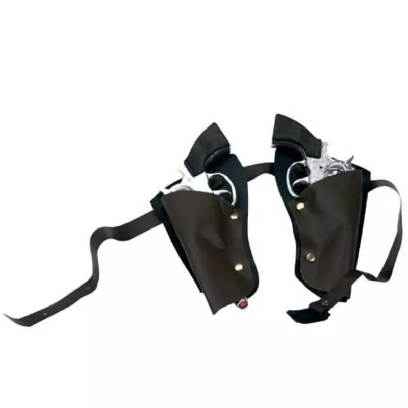 Gonher 147/0 set de revólveres de vaquero de metal con pistolera