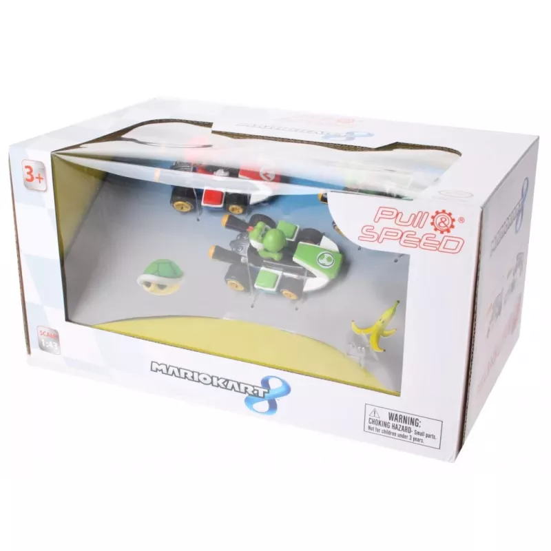 Coche Carrera RC Mario Kart 8 Pull & Speed
