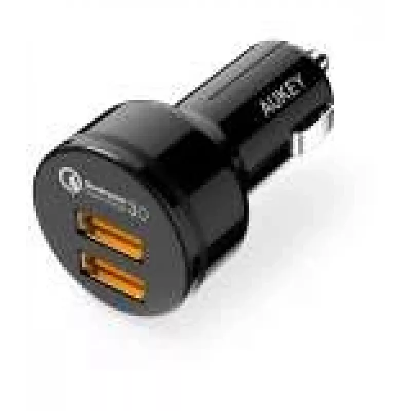 CC-T8 cargador de coche ultrarrápido 2xUSB 3.0 6A 36W + cable Micro-USB de 1 m