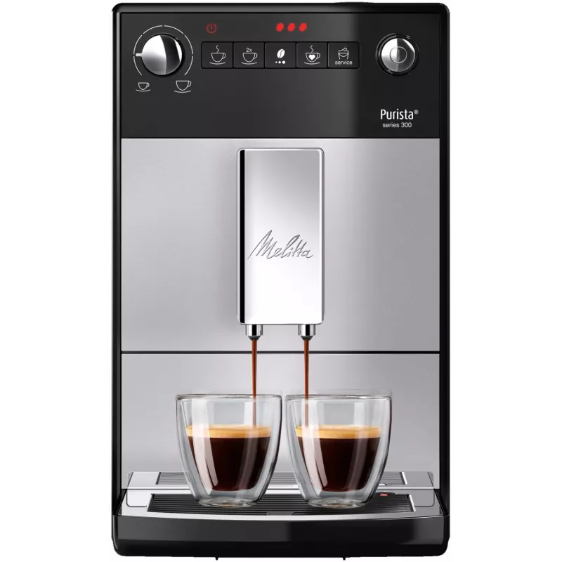 Cafetera superautomática Melitta Purista Series 300 F23/0-101 - plata