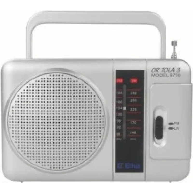 Radio portátil Eltra TOLA 3 analógica plata