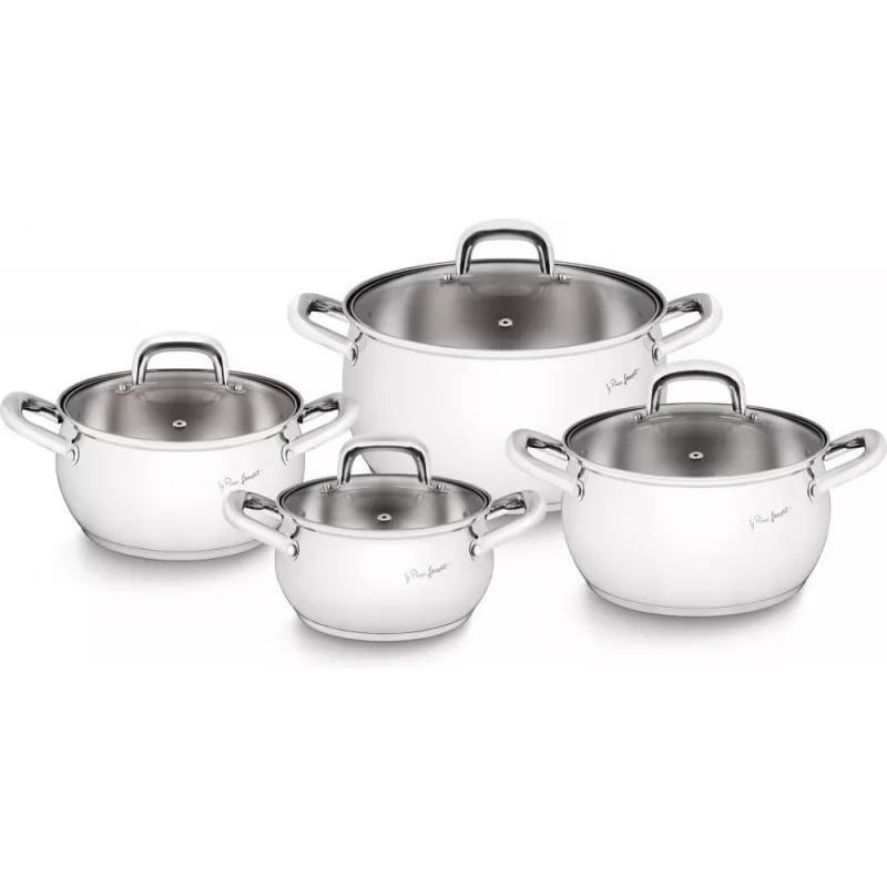 Juego de cocina LAMART LT1111 Acero inoxidable, juego de ollas multiuso
