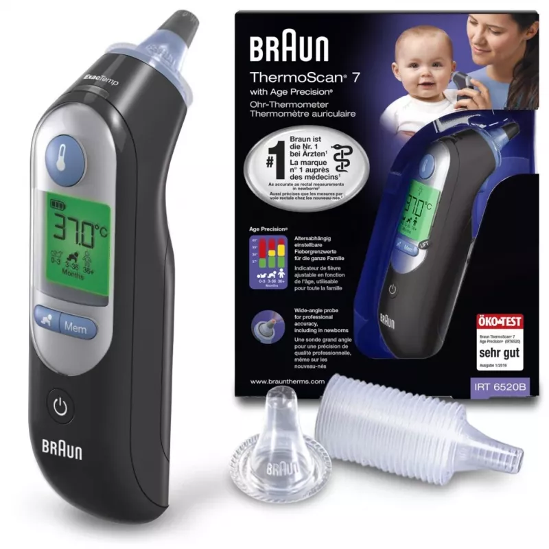 Termómetro Braun ThermoScan 7 IRT6520B
