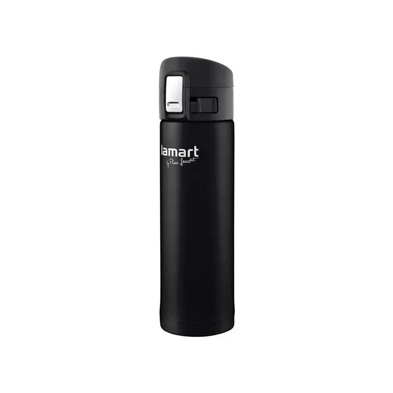 Vaso térmico LAMART LT4045 400 ml acero inoxidable vaso de viaje con aislamiento al vacío, Ø 6,4 cm