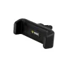 Soporte para móvil de coche YENKEE YSM 201BK — soporte para rejilla de ventilación, ángulo ajustable, negro, apto para teléfonos de hasta 6,5 pulgadas, 50–85 mm