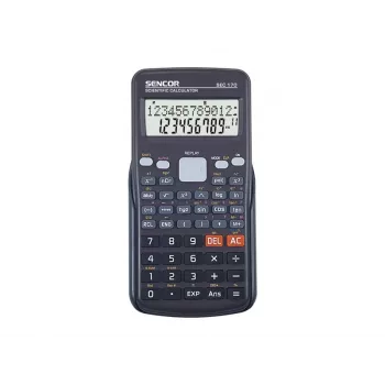 Calculadora científica SENCOR SEC 170 — 240 funciones, pantalla de 2 líneas, alimentación por pilas, funda protectora