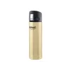 Botella isotérmica LAMART LT4009 420 L dorada, interior de acero inoxidable, apertura con botón, Ø 6,4 cm