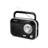 Radio SENCOR SRD 210 BS, negro/plata