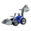 Lena GIGA TRUCKS Traktor con pala frontal, tractor, 3 año(s), plástico, azul, gris, blanco
