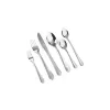 Cubertería LAMART LT5006 – cubertería de acero inoxidable de 48 piezas, incluye cucharas soperas, cuchillos, tenedores, cucharillas, tenedores de postre, cucharas largas