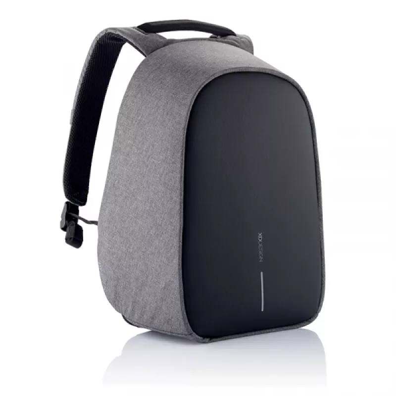 XD Design Bobby Hero Regular P705.292 mochila antirrobo, portátil de 15,6 pulgadas, tablet de 12,9 pulgadas, 16 l, puerto de carga USB, bolsillo RFID, gris
