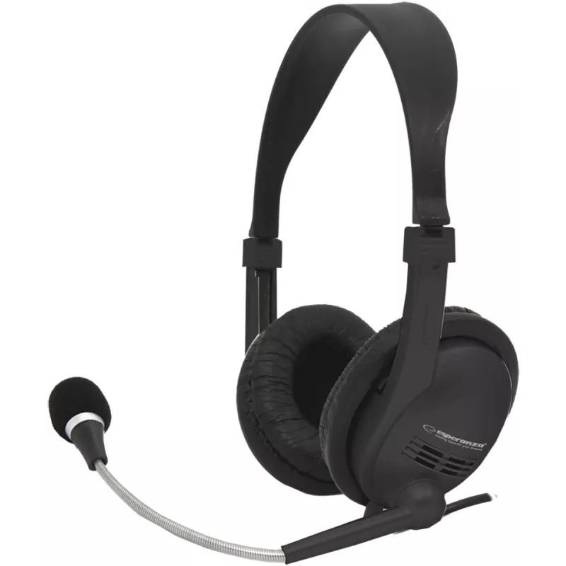 Auriculares estéreo con micrófono y control de volumen EH115
